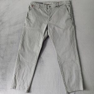 Mac Jeans Men's Sz 36X32 (Measures 36x28) Gray Ultimate Drive Pants Straight